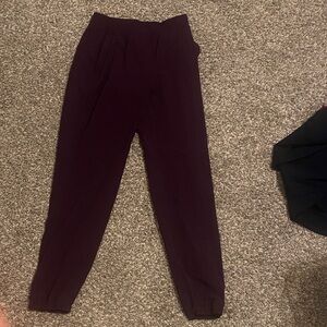 Lululemon Dark Purple High-Waisted Jogger